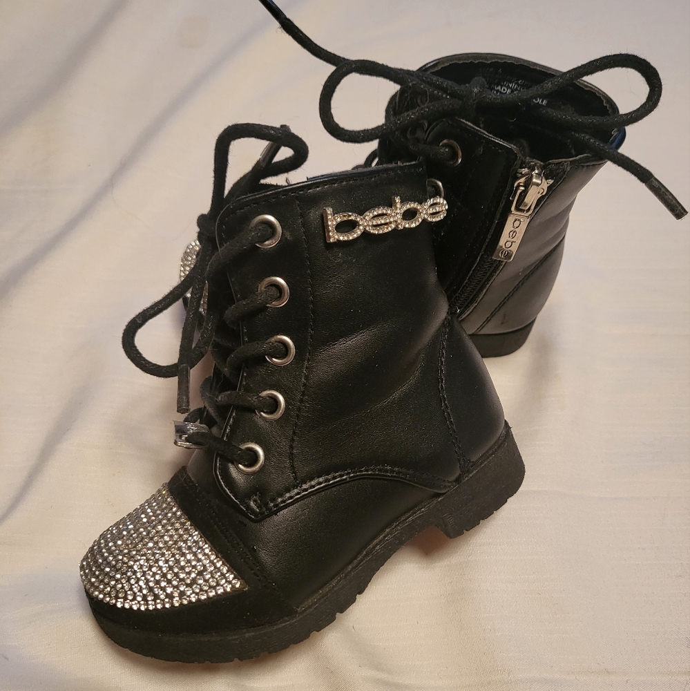 bebe Fashion Toddler Rhinestone Sparkle Boots